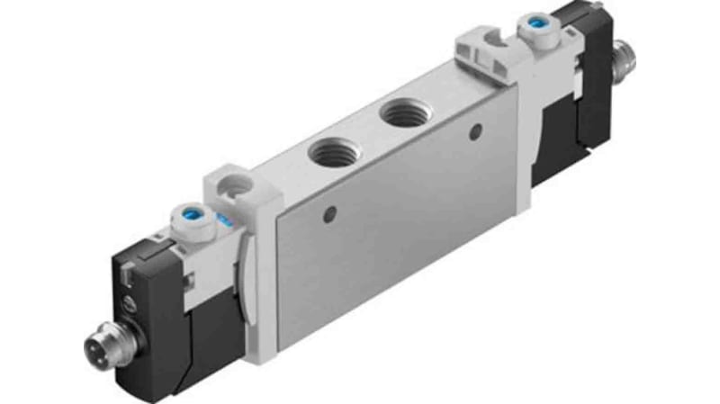 Festo 2x3/2 Closed Monostable Solenoid Valve - Electrical G 1/8 VUVG Series