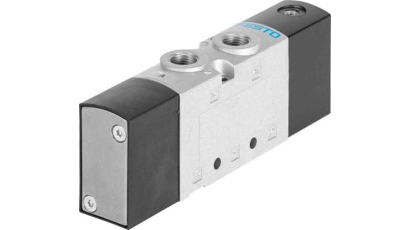 Festo 5/2 Monostable Pneumatic Solenoid Valve - Pneumatic G 1/4 VUWG Series