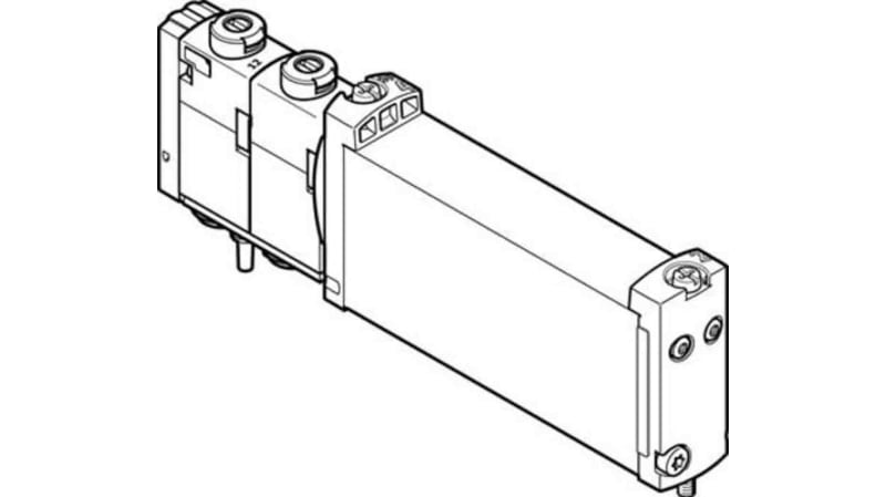 Festo 3/2 Closed Monostable Solenoid Valve - Electrical VUVG Series