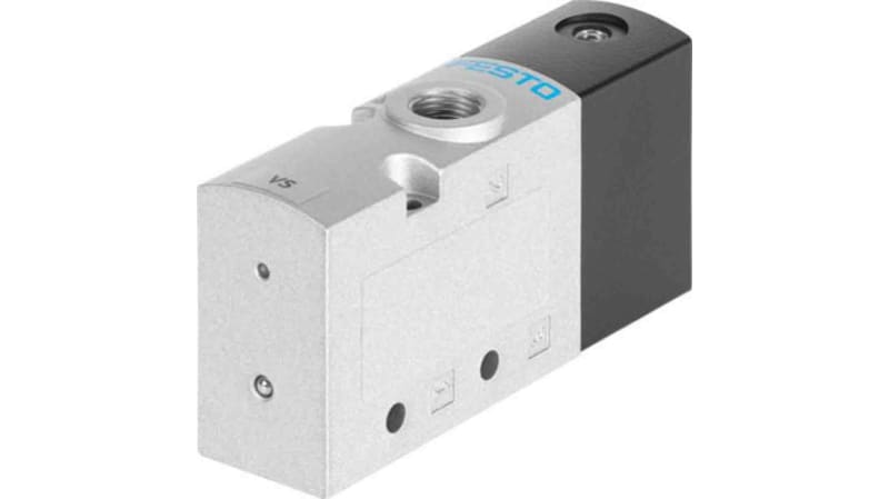 Festo 3/2 Closed Monostable Pneumatic Solenoid Valve - Pneumatic G 3/8 VUWG Series