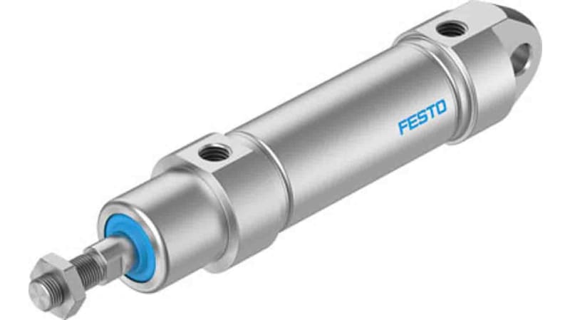 Festo Pneumatic Roundline Cylinder 32mm Bore, 40mm Stroke, CRDSNU Series, Double Acting