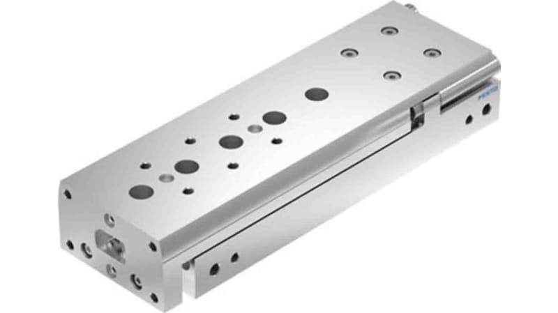 Festo Pneumatic Guided Cylinder 10mm Bore, 100mm Stroke, DGST Series, Double Acting