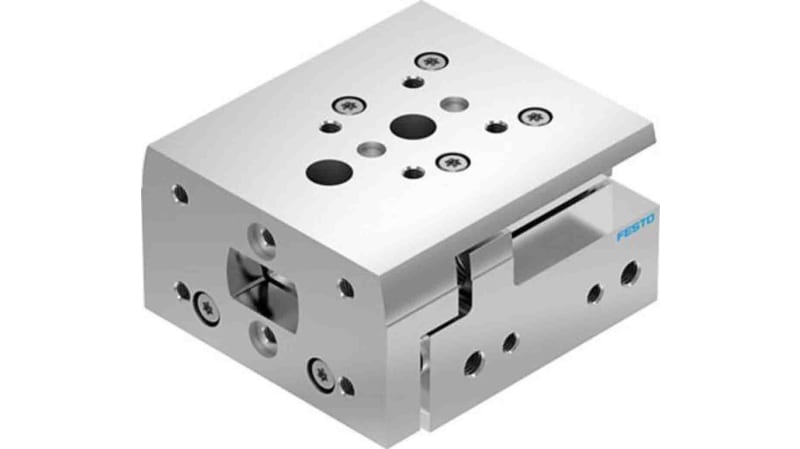 Festo Pneumatic Guided Cylinder 12mm Bore, 10mm Stroke, DGST Series, Double Acting
