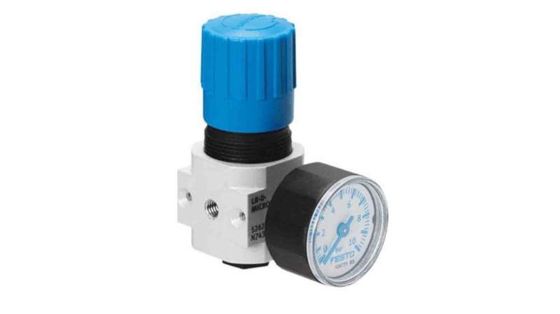 Festo M5 Pneumatic Regulator - 0.5bar to 7bar