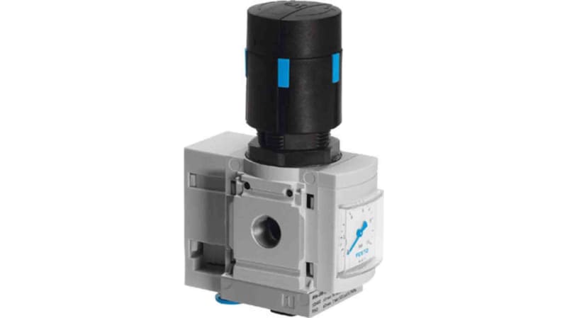 Festo G 1/4 Pneumatic Regulator - 0.3bar to 7bar