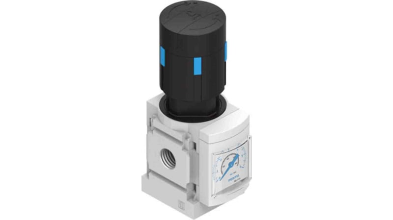 Festo G 1/4 Pneumatic Regulator - 0.3bar to 7bar