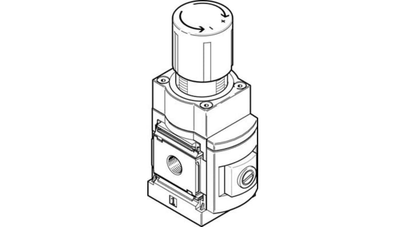 Festo G 1/2 Pneumatic Regulator - 0.05bar to 2.5bar