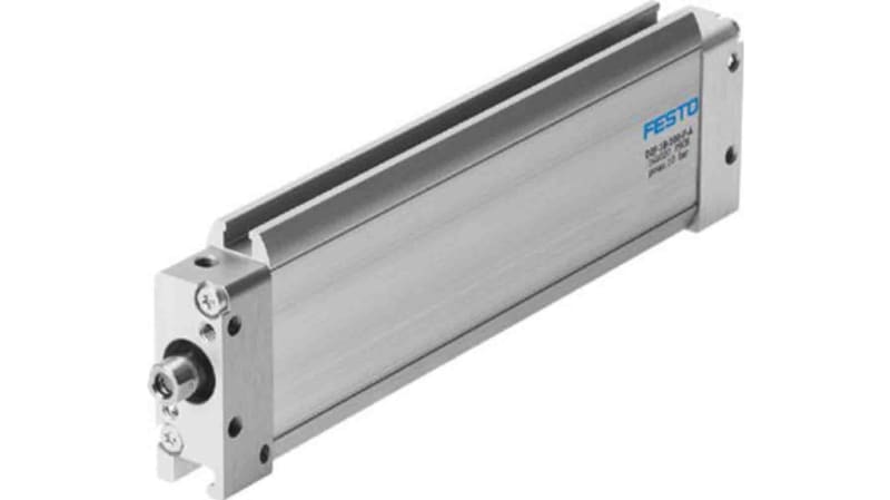 Festo Pneumatic Compact Cylinder 18mm Bore, 200mm Stroke, DZF Series, Double Acting