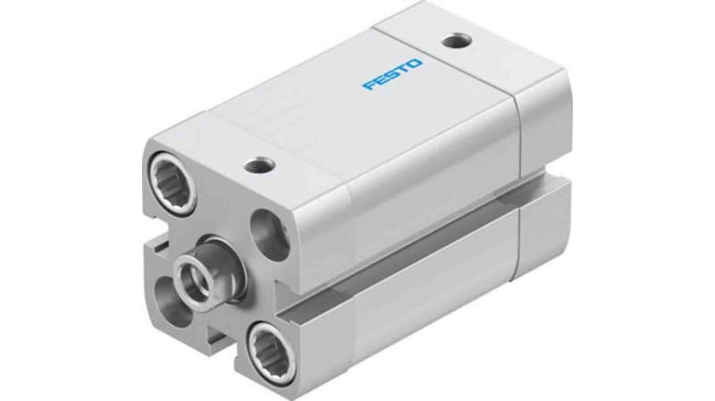 Festo Pneumatic Compact Cylinder 20mm Bore, 25mm Stroke, ADN Series, Double Acting