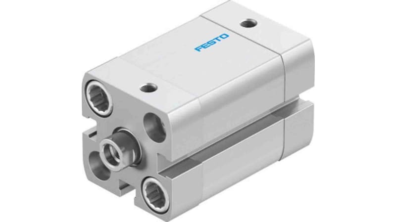 Festo Pneumatic Compact Cylinder 20mm Bore, 20mm Stroke, ADN Series, Double Acting