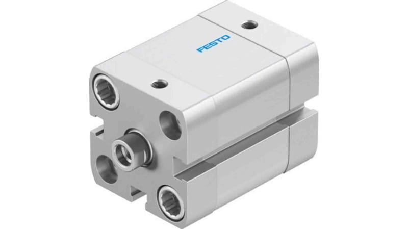 Festo Pneumatic Compact Cylinder 25mm Bore, 15mm Stroke, ADN Series, Double Acting