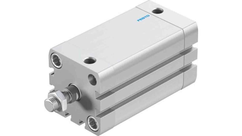 Festo Pneumatic Compact Cylinder 40mm Bore, 60mm Stroke, ADN Series, Double Acting