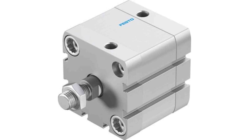 Festo Pneumatic Compact Cylinder 50mm Bore, 20mm Stroke, ADN Series, Double Acting