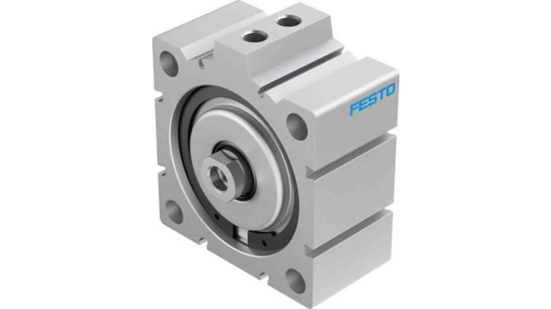 Festo Pneumatic Compact Cylinder 100mm Bore, 10mm Stroke, ADVC Series, Double Acting