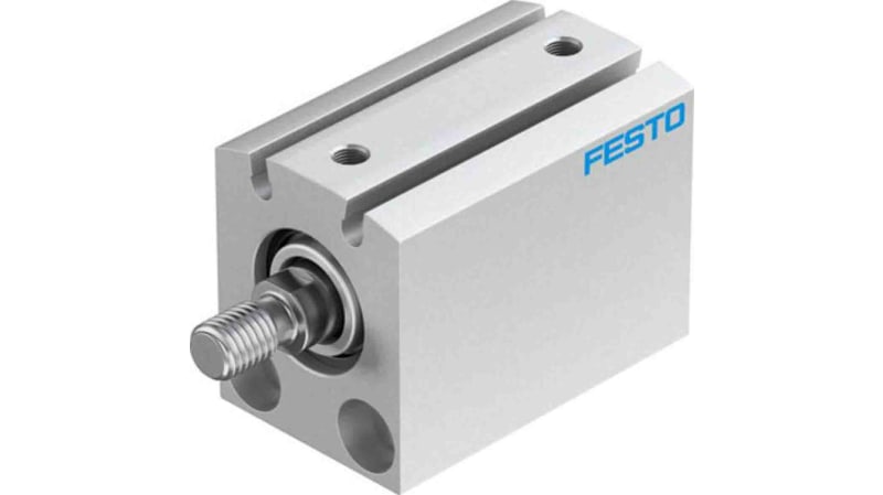 Festo Pneumatic Compact Cylinder 20mm Bore, 20mm Stroke, ADVC Series, Double Acting