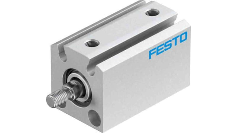 Festo Pneumatic Compact Cylinder 12mm Bore, 10mm Stroke, ADVC Series, Double Acting