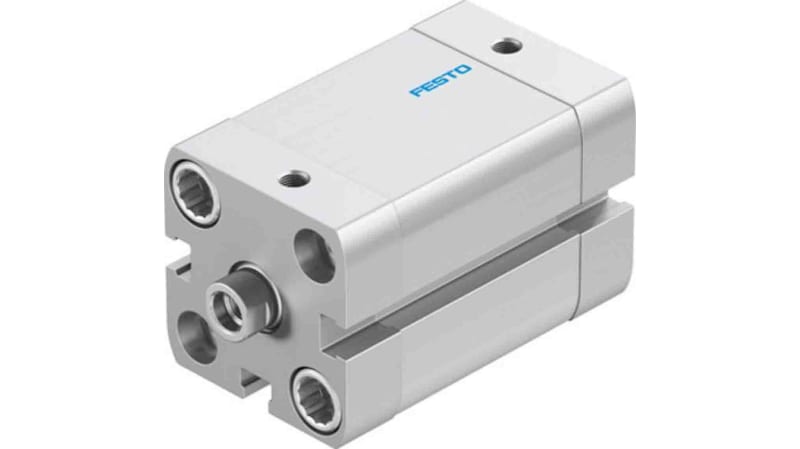 Festo Pneumatic Compact Cylinder 25mm Bore, 25mm Stroke, ADN Series, Double Acting