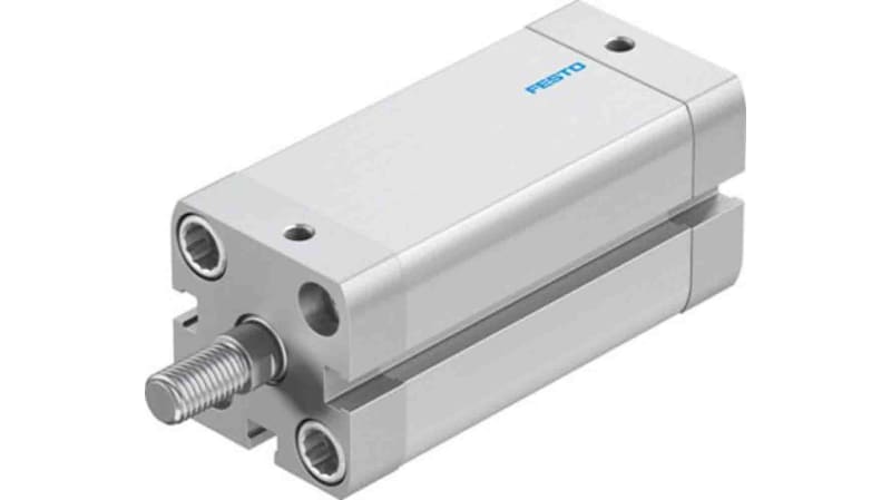 Festo Pneumatic Compact Cylinder 25mm Bore, 50mm Stroke, ADN Series, Double Acting