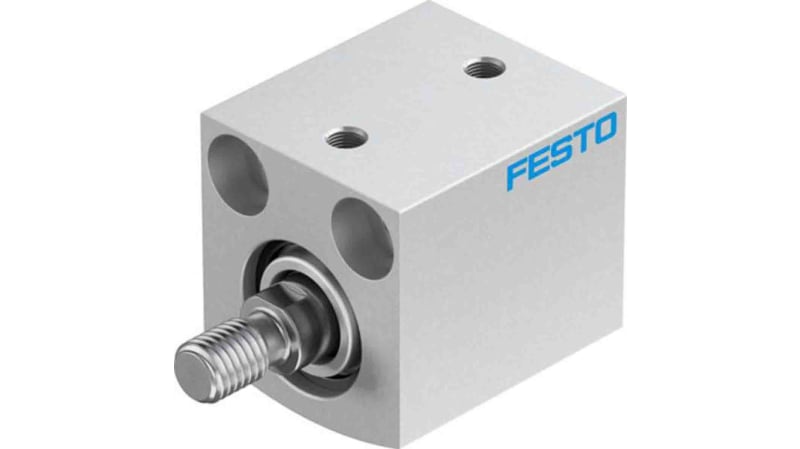 Festo Pneumatic Compact Cylinder 20mm Bore, 15mm Stroke, ADVC Series, Double Acting