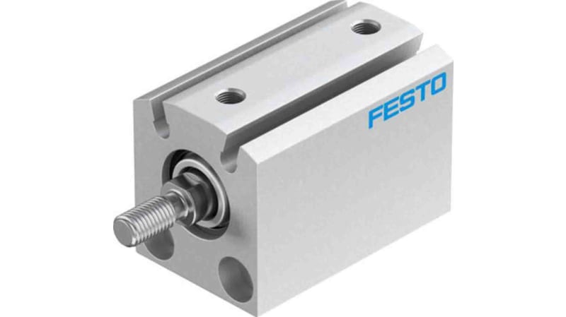 Festo Pneumatic Compact Cylinder 16mm Bore, 15mm Stroke, ADVC Series, Double Acting