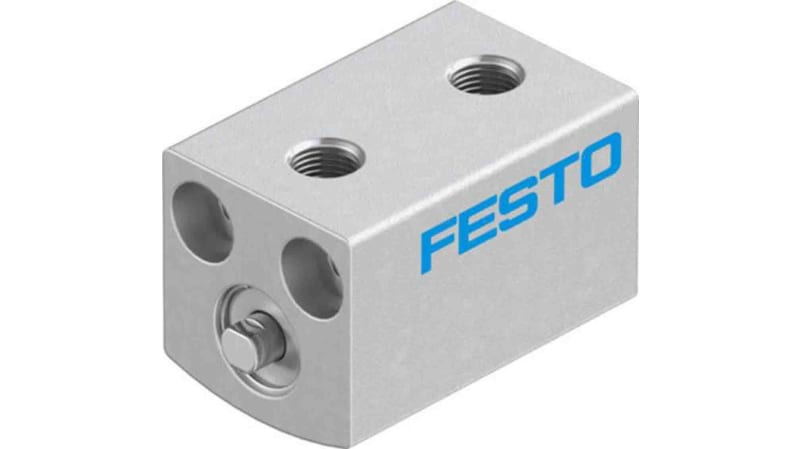 Festo Pneumatic Compact Cylinder 4mm Bore, 5mm Stroke, ADVC Series, Double Acting