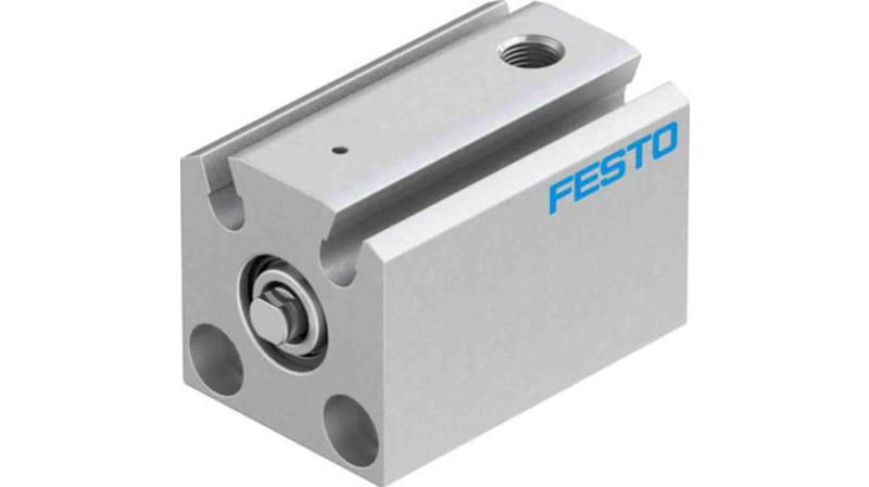 Festo Pneumatic Compact Cylinder 10mm Bore, 10mm Stroke, AEVC Series, Single Acting