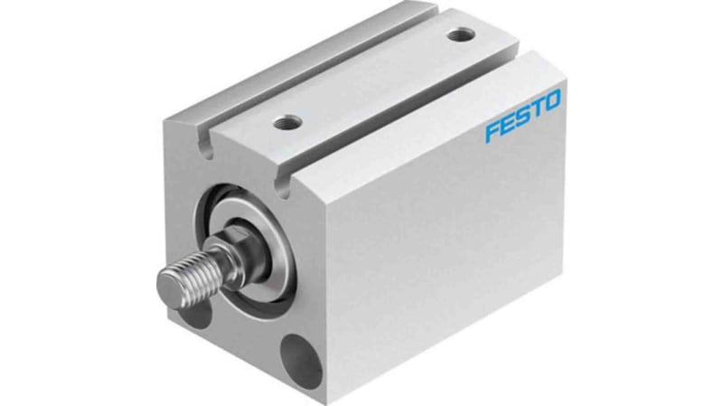 Festo Pneumatic Compact Cylinder 25mm Bore, 25mm Stroke, ADVC Series, Double Acting