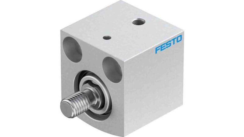 Festo Pneumatic Compact Cylinder 20mm Bore, 10mm Stroke, AEVC Series, Single Acting