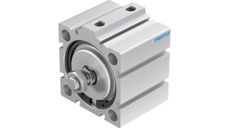 Festo Pneumatic Compact Cylinder 63mm Bore, 15mm Stroke, ADVC Series, Double Acting