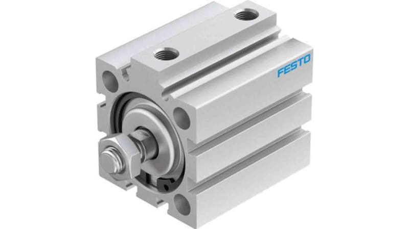 Festo Pneumatic Compact Cylinder 40mm Bore, 25mm Stroke, ADVC Series, Double Acting