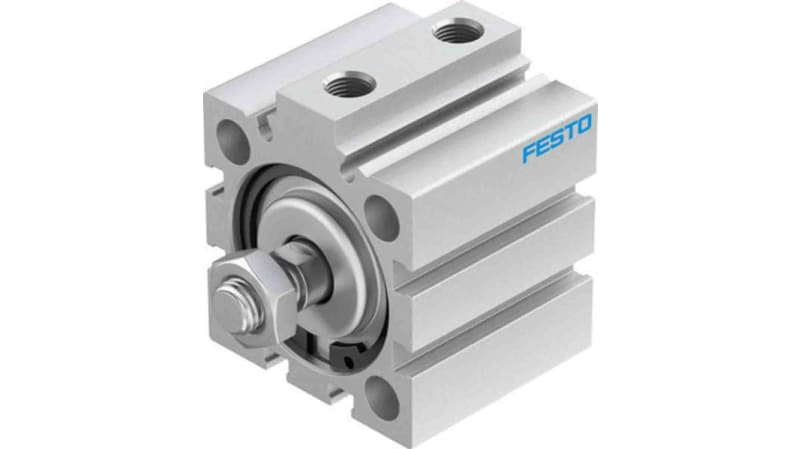 Festo Pneumatic Compact Cylinder 40mm Bore, 10mm Stroke, ADVC Series, Double Acting