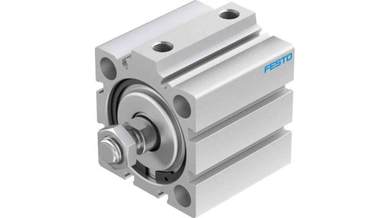 Festo Pneumatic Compact Cylinder 50mm Bore, 20mm Stroke, ADVC Series, Double Acting