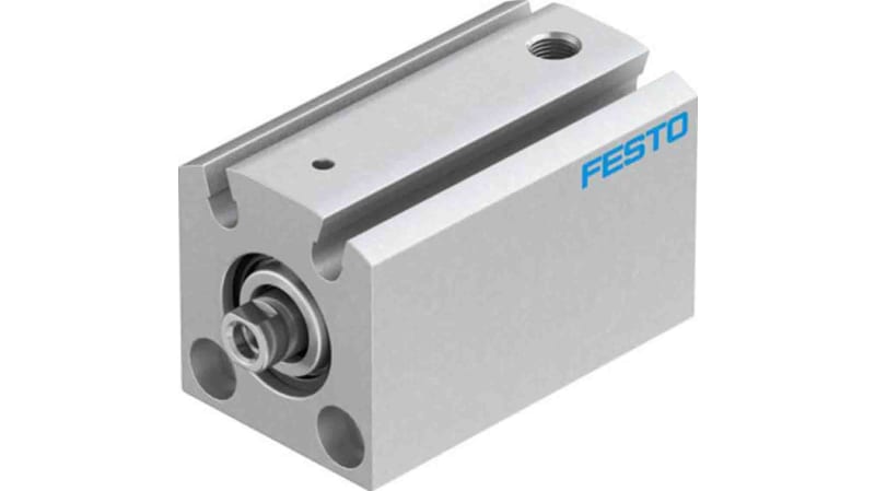Festo Pneumatic Compact Cylinder 12mm Bore, 10mm Stroke, AEVC Series, Single Acting