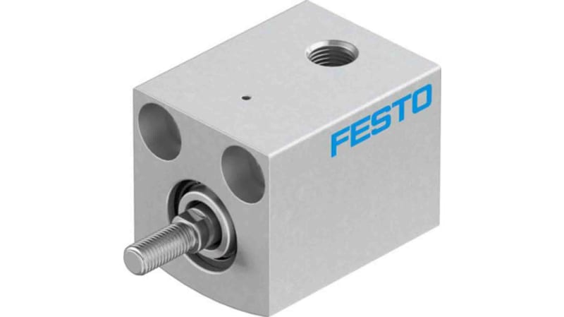 Festo Pneumatic Compact Cylinder 10mm Bore, 10mm Stroke, AEVC Series, Single Acting