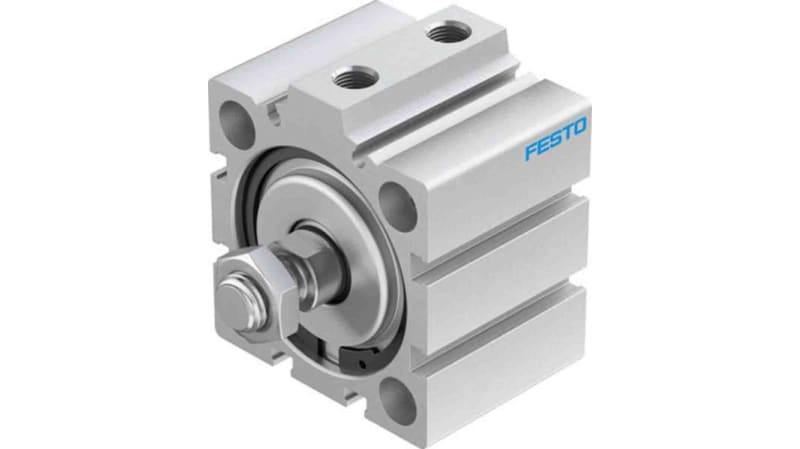 Festo Pneumatic Compact Cylinder 50mm Bore, 10mm Stroke, ADVC Series, Double Acting