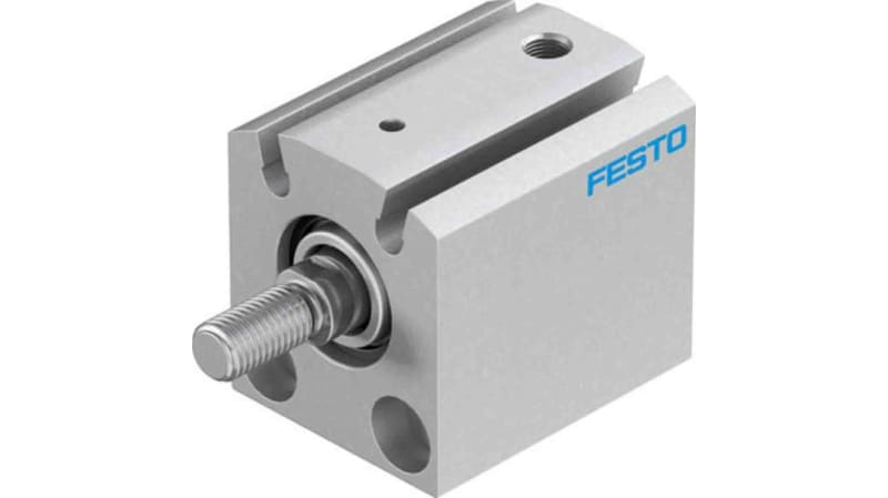 Festo Pneumatic Compact Cylinder 16mm Bore, 5mm Stroke, AEVC Series, Single Acting