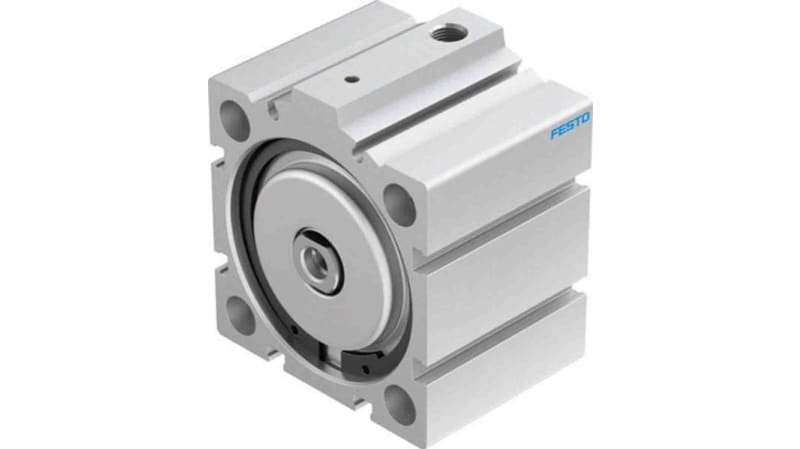 Festo Pneumatic Compact Cylinder 63mm Bore, 25mm Stroke, AEVC Series, Single Acting
