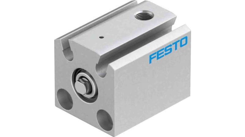 Festo Pneumatic Compact Cylinder 10mm Bore, 5mm Stroke, AEVC Series, Single Acting