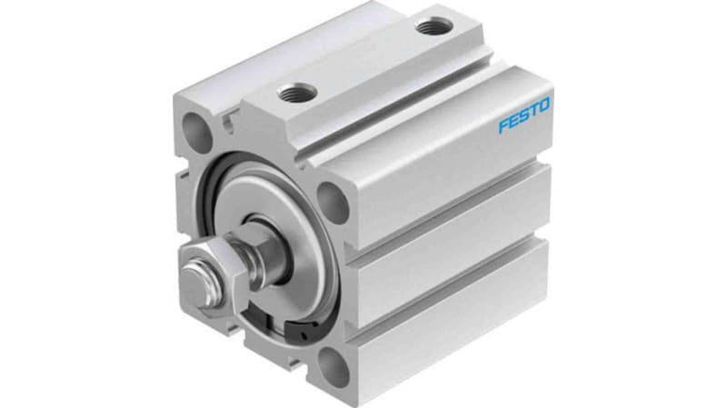 Festo Pneumatic Compact Cylinder 50mm Bore, 25mm Stroke, ADVC Series, Double Acting