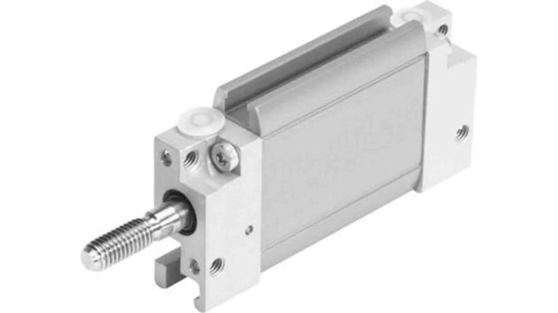 Festo Pneumatic Compact Cylinder 12mm Bore, 25mm Stroke, DZF Series, Double Acting