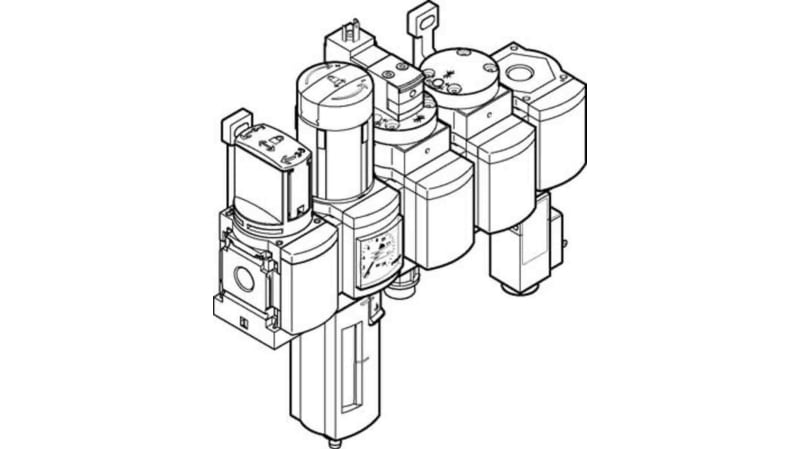 Festo MS Filter Regulator 40μm G 1/2