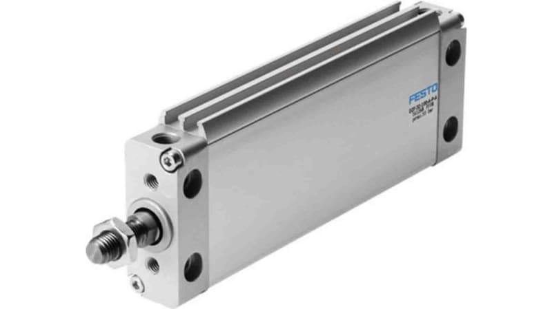 Festo Pneumatic Compact Cylinder 40mm Bore, 320mm Stroke, DZF-40-320-A-P-A Series, Double Acting