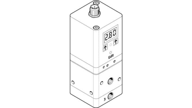 Festo G 1/8 Pneumatic Regulator - 0.1bar to 10bar
