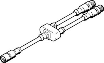 Festo NEBV-M12G8-KD-3-M12G4 2031055