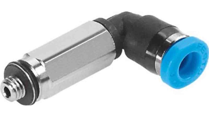 Festo Elbow Threaded Adaptor to M3 Male to Push In 3 mm