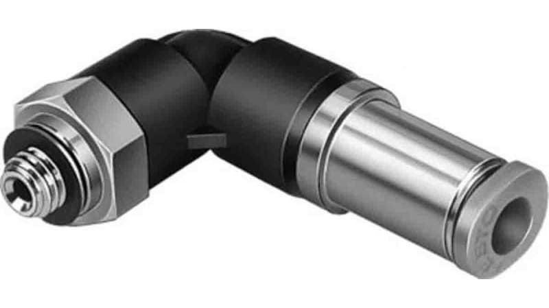Festo Elbow Threaded Adaptor to M5 Male to Push In 4 mm