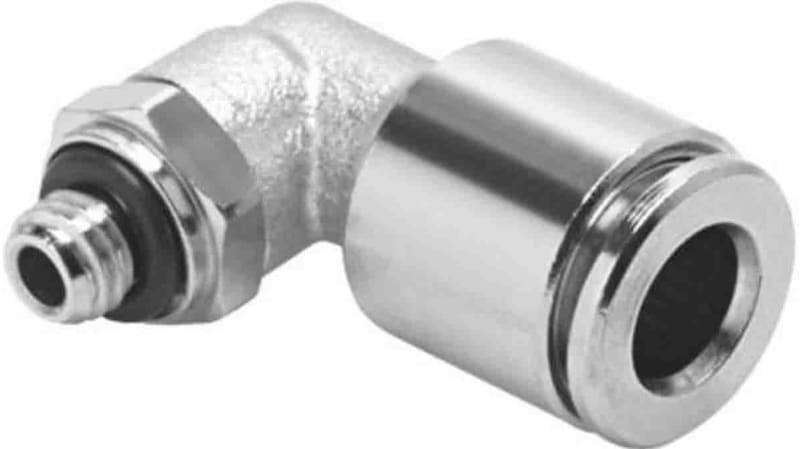 Festo Elbow Threaded Adaptor to M5 Male to Push In 6 mm