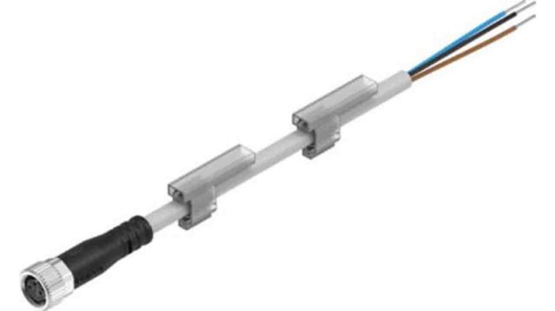 Festo NEBU-M8G3-R-2.5-LE3 Series Connector
