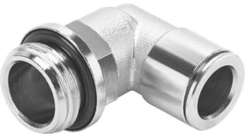 Festo Elbow Threaded Adaptor to G 1/8 Male to Push In 8 mm