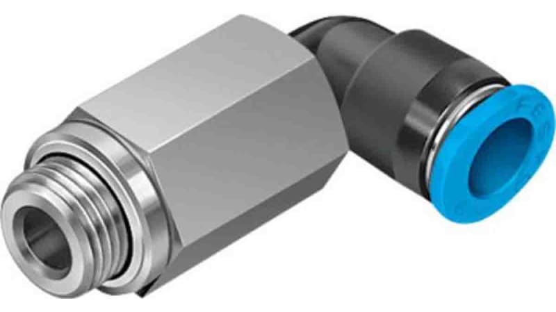 Festo Elbow Threaded Adaptor to G 1/8 Male to Push In 4 mm